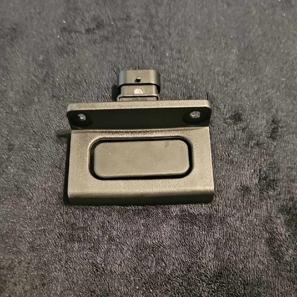 Black Rectangular Wall Mount Bracket